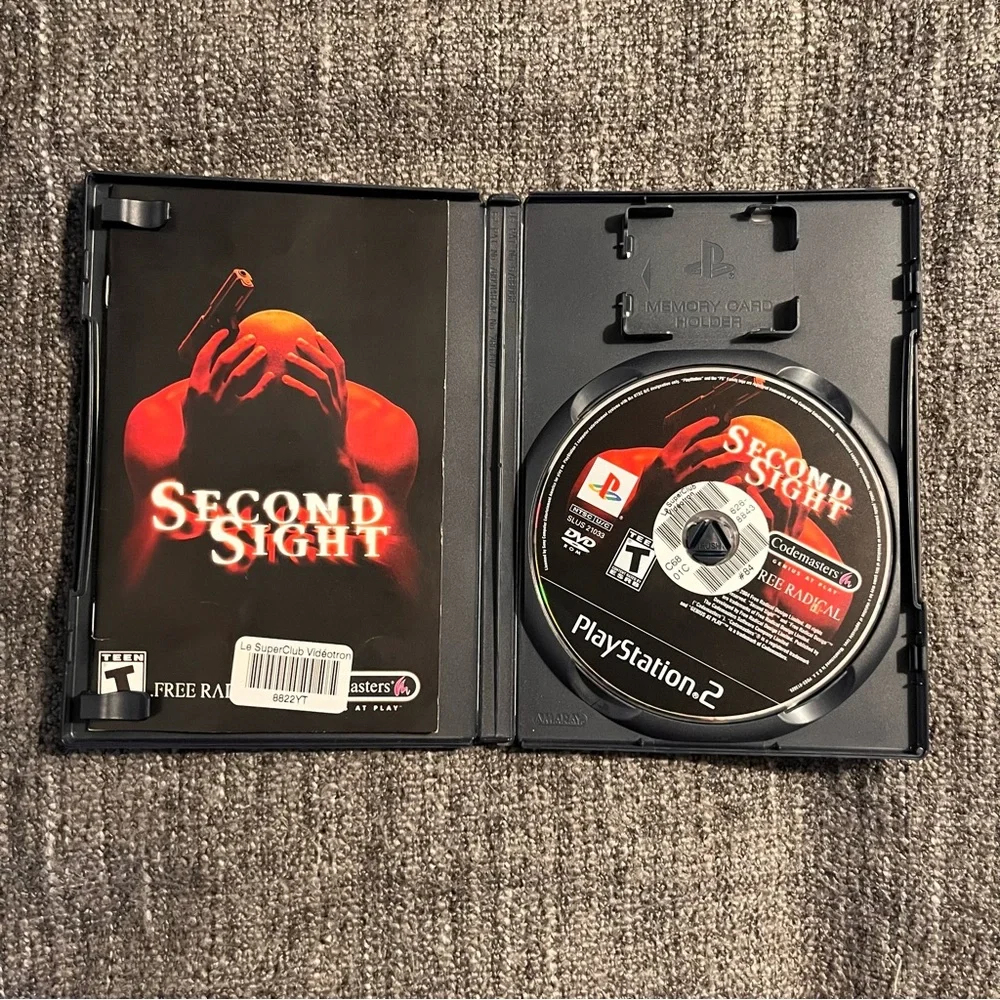 Second Sight‎ Sony Playstation 2 PS2 Game - Picture 3 of 4